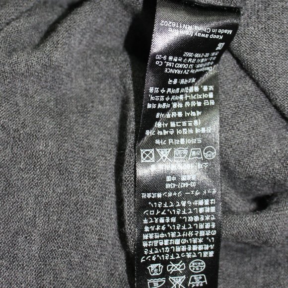 Zadig Voltaire jumper men skull  on back   100%  merino wool crewneck  large - Picture 7 of 8